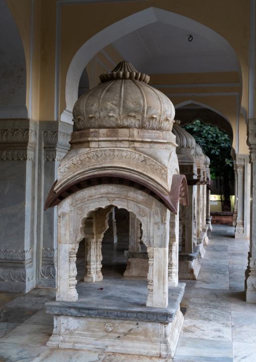 Gaitore Ki Chhatriyan cenotaph, Rajasthan, Jaipur, India