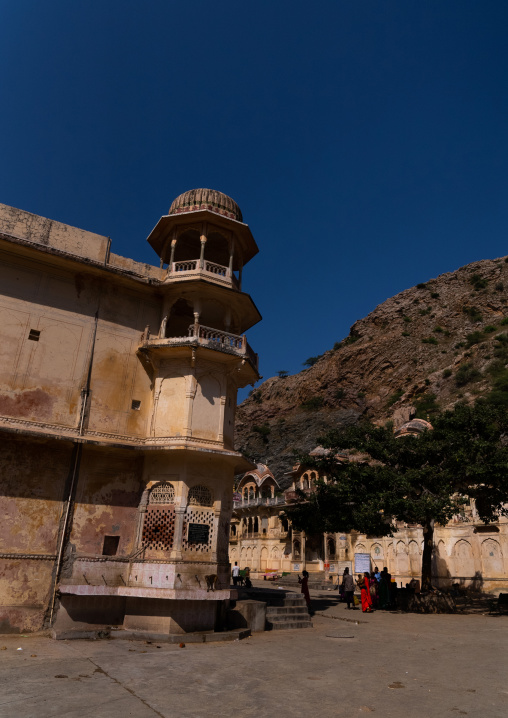 Galtaji temple aka monkey temple, Rajasthan, Jaipur, India