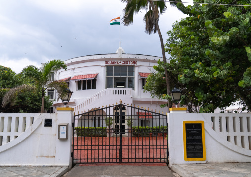 Douane customs building, Pondicherry, Puducherry, India