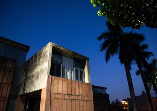 Building by Pierre Jeanneret at the Panjab University, Punjab State, Chandigarh, India