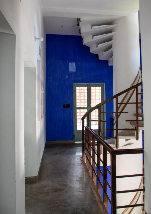 House type 4-J in Pierre Jeanneret museum, Punjab State, Chandigarh, India