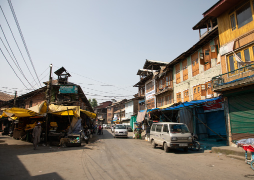 Street in the old town, Jammu and Kashmir, Srinagar, India