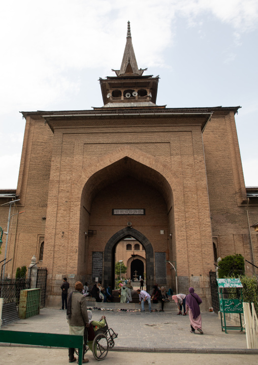 Jama Masjid entrance, Jammu and Kashmir, Srinagar, India