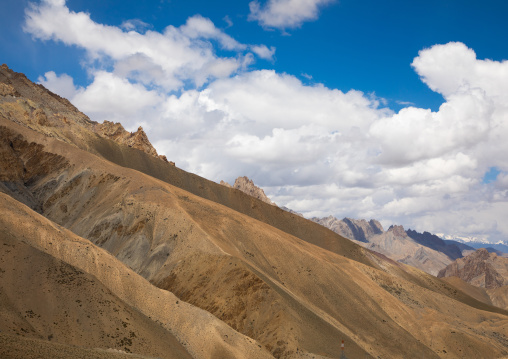 Mountain landscape on Kargil - Leh road, Ladakh, Fotula, India