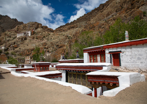 Hemis monastery roof, Ladakh, Hemis, India