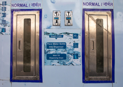 Water vending machine aka Water ATM, Ladakh, Leh, India