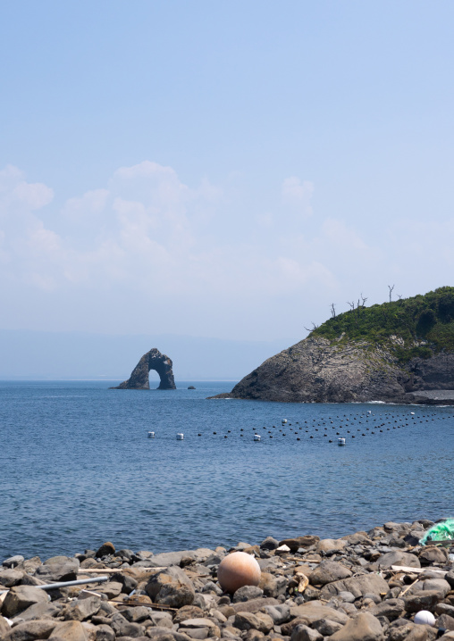 Hanagurise Rock, Ainoshima Island, Shingu, Japan