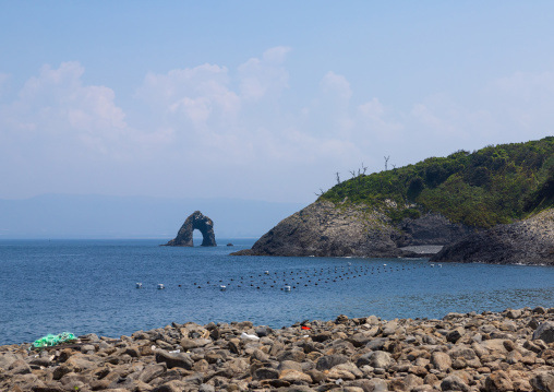 Hanagurise Rock, Ainoshima Island, Shingu, Japan