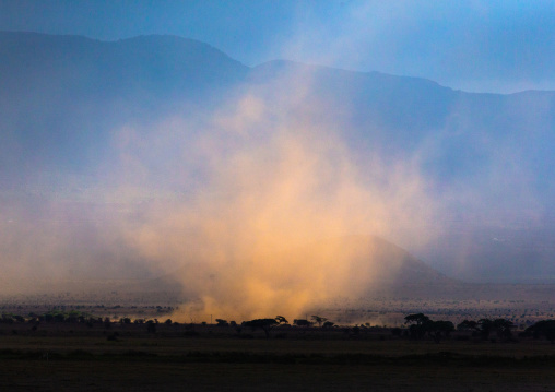 Desert storm, Kajiado County, Amboseli, Kenya