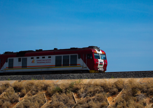 Kenya railways train, Coast Province, Tsavo East National Park, Kenya