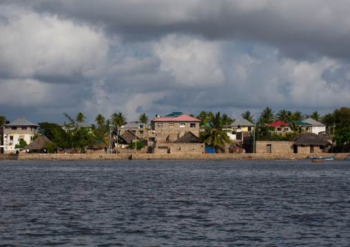 Houses on the waterfront, Lamu County, Matondoni, Kenya