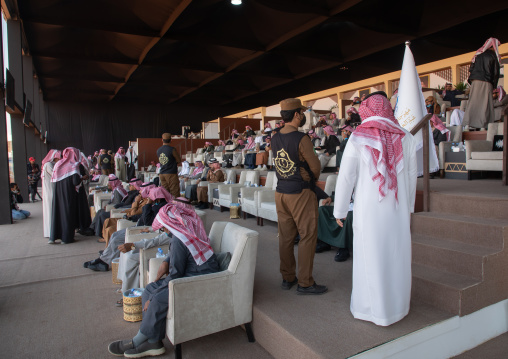 VIP room during King Abdul Aziz Camel Festival, Riyadh Province, Rimah, Saudi Arabia