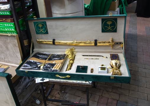 Wedding kit with a sword, Riyadh Province, Riyadh, Saudi Arabia