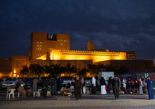 Flea market at night, Riyadh Province, Riyadh, Saudi Arabia