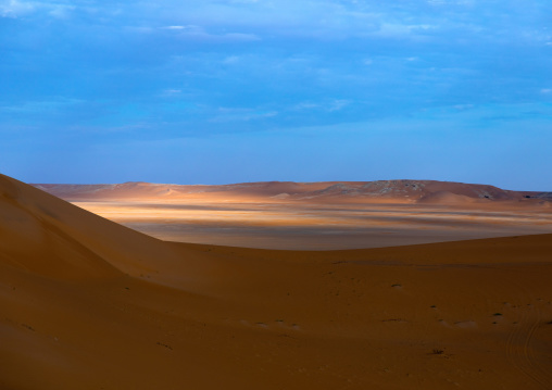 Rub al Khali empty quarter desert dunes , Najran Province, Thar, Saudi Arabia