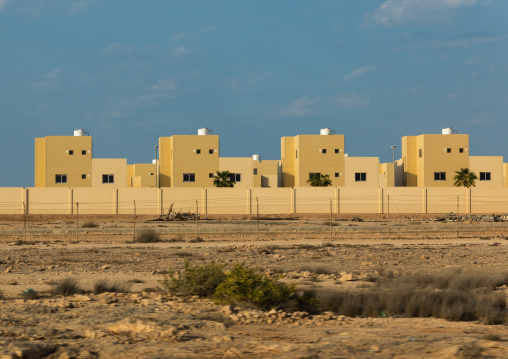 New houses built on the island, Jazan Province, Farasan, Saudi Arabia