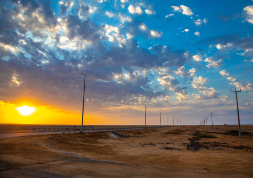 Sunset on the island, Jazan Province, Farasan, Saudi Arabia
