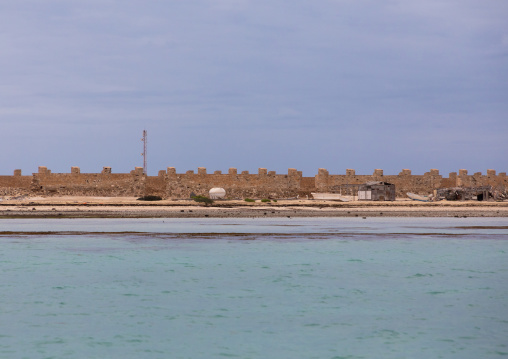 German Fort built during World War 2, Jazan Province, Farasan, Saudi Arabia
