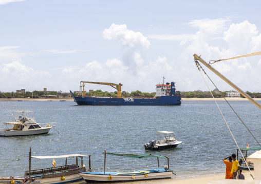 Lamu shipping limited small cargo, Lamu County, Shella, Kenya