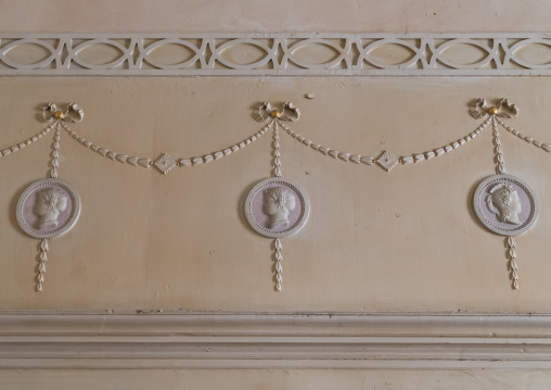 Wall decoration in Sursock Palace , Beirut Governorate, Beirut, Lebanon