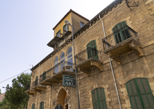 Old traditional lebanese Ake hotel, Beqaa Governorate, Zahle, Lebanon