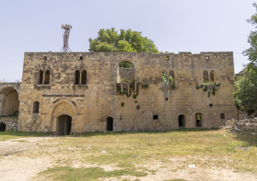 Ali Pacha Joumblatt abandonned palace, Mount Lebanon Governorate, Baadarane, Lebanon