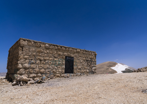 The former french chamber on the top of the mountain, North Governorate, Daher el Kadib, Lebanon