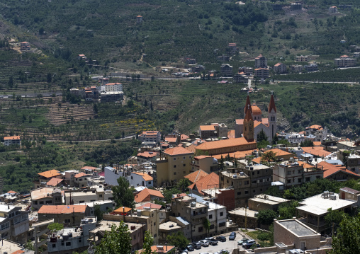 Village in the mountain, North Governorate, Bsharri, Lebanon