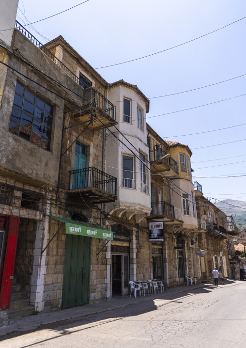 Old traditional lebanese houses, North Governorate, Hasroun, Lebanon
