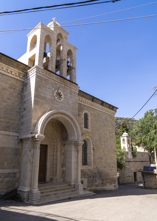 Mar Chaïna Saint-Abraham le Brigand church, Governorate of North Lebanon, Qnat, Lebanon