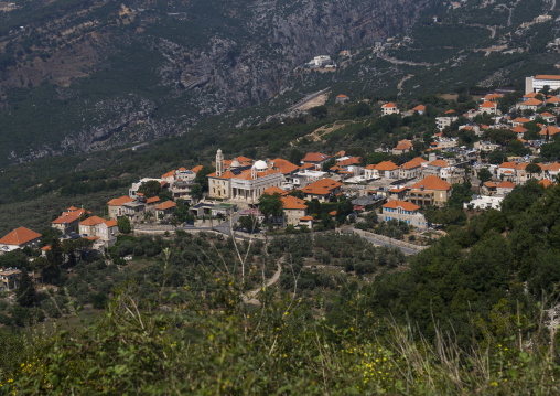 View of the village, Mount Lebanon, Douma, Lebanon