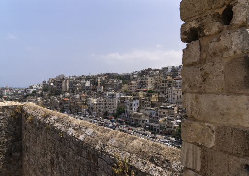 View on the town from the Citadel of Raymond de Saint Gilles, North Governorate, Tripoli, Lebanon