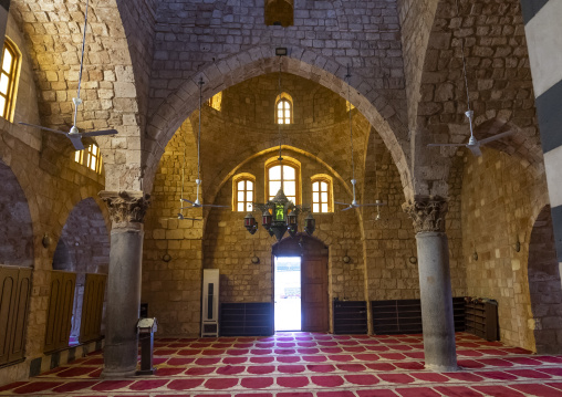 Taynal Mosque Interior view, North Governorate, Tripoli, Lebanon