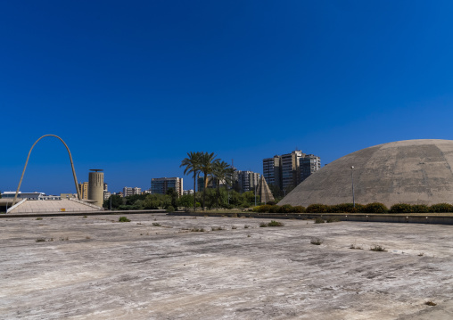 Oscar Niemeyer Experimental theater in Rashid Karami International Fair, North Governorate, Tripoli, Lebanon