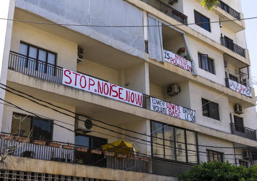 Apartements in Mar Mikhael with anti noise billboards, Beirut Governorate, Beirut, Lebanon
