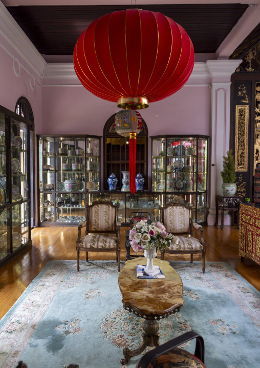 Pinang Peranakan mansion museum, Penang island, George Town, Malaysia