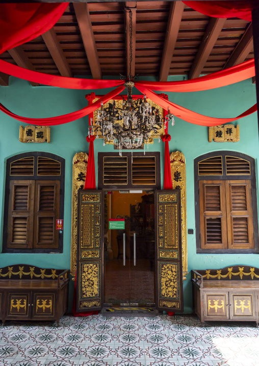 Pinang Peranakan mansion museum , Penang island, George Town, Malaysia