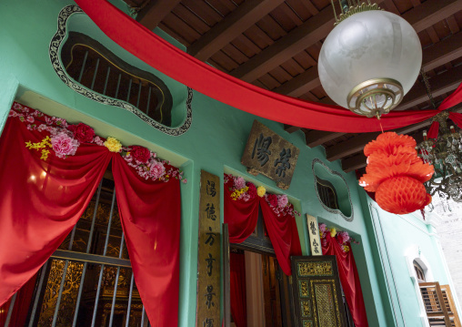 Pinang Peranakan mansion museum, Penang island, George Town, Malaysia