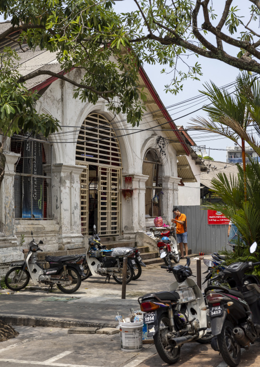 Old colonial market, Penang island, George Town, Malaysia