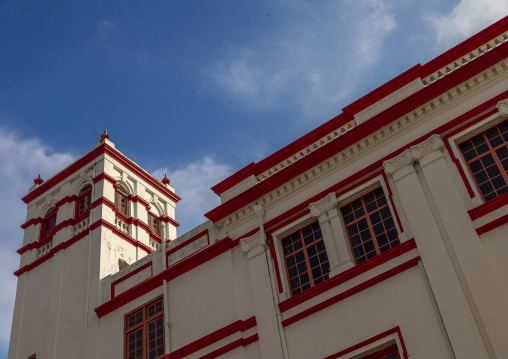 Central fire station in the Unesco World Heritage old town, Penang island, George Town, Malaysia