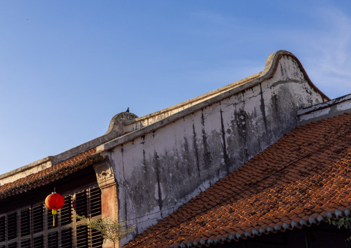 Heritage house in the Unesco World Heritage old town, Penang island, George Town, Malaysia