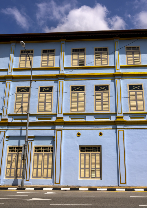 S.P.H. De Silva Building in the British colonial-era architecture, Perak, Ipoh, Malaysia