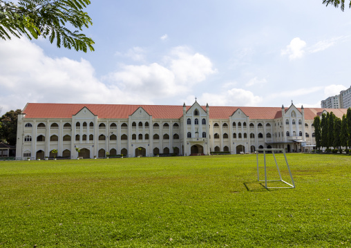 St Michael institution in the British colonial-era architecture, Perak, Ipoh, Malaysia