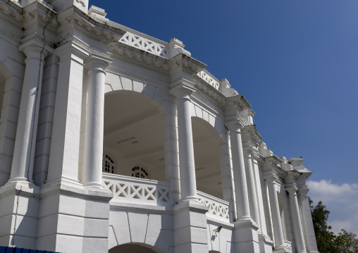 Railway Station in the British colonial-era architecture, Perak, Ipoh, Malaysia