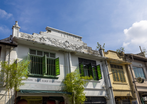 Heritage shophouses, Melaka State, Malacca, Malaysia