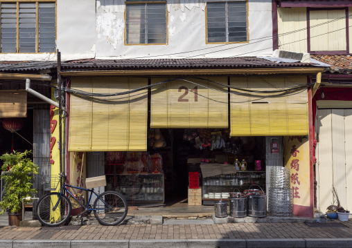 Heritage shophouse, Melaka State, Malacca, Malaysia