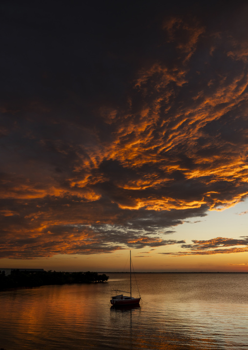 Beautiful sky at sunset, Nampula Province, Island of Mozambique, Mozambique