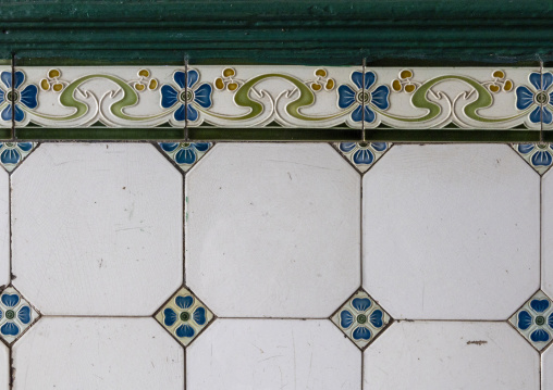 Railway Station tiles, Maputo Province, Maputo, Mozambique