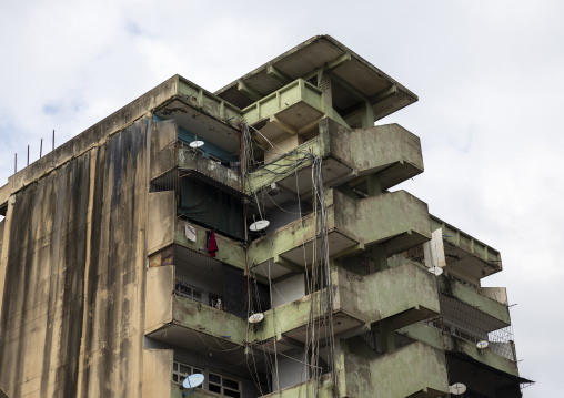 Modernist portuguese building, Maputo Province, Maputo, Mozambique