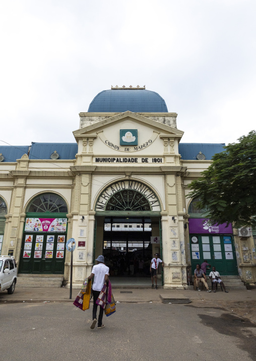 Municipal market entrance, Maputo Province, Maputo, Mozambique